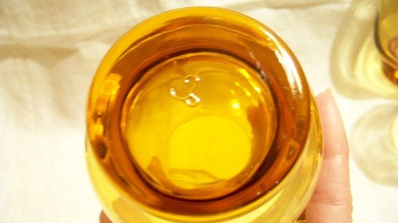 Libbey Tulip in Amber 14 Pieces 14 Ounce Size