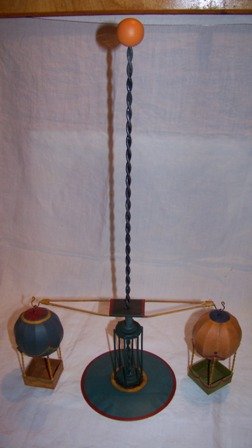 Hot Air Balloon Toy Baskets Spin Down