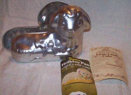 Little Lamb Cake Pan and Instructions
