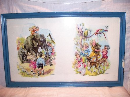 Lithographs Children and Animals