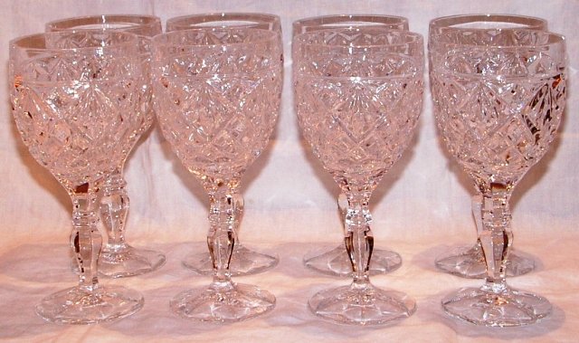 Crystal Goblets Set of 8