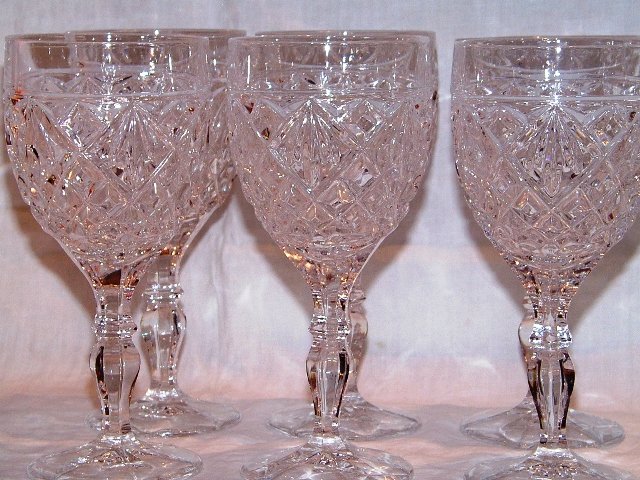 Crystal Goblets Set of 8