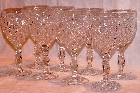 Crystal Goblets Set of 8