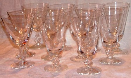 Crystal Wine and Parfait Eleven Stems