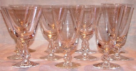 Crystal Wine and Parfait Eleven Stems