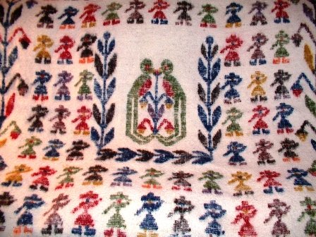 Wool Blanket Dutch Motif Full Size