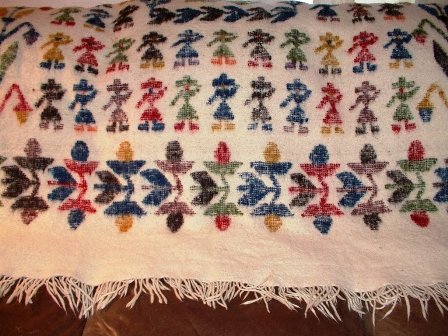 Wool Blanket Dutch Motif Full Size