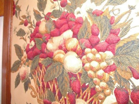 Raised Art Strawberries, Grapes, Peaches
