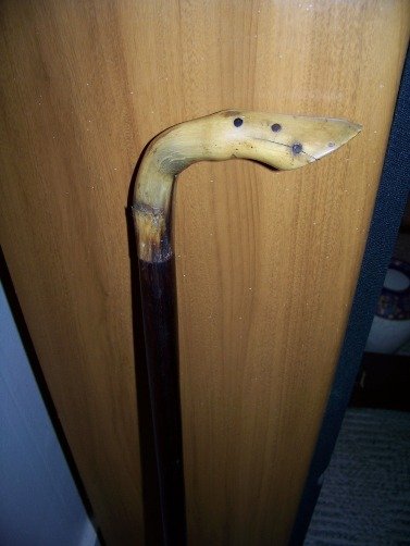 Cane Rosewood Colt's Foot 35 Inches