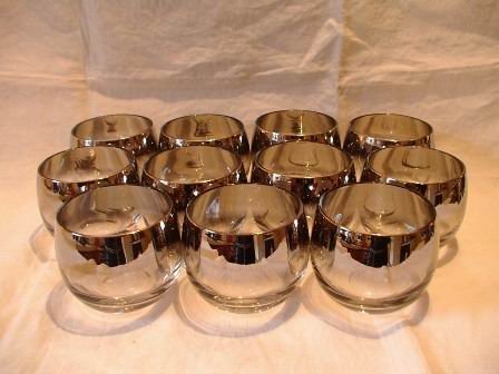 Lusterware Punch Cups or Liqueur Glasses Libbey