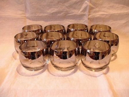 Lusterware Punch Cups or Liqueur Glasses Libbey