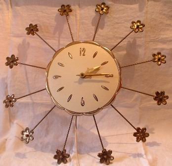 Starburst Clock Flower Tips Robert Shaw Lux