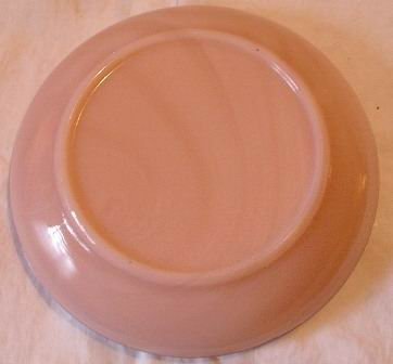 Pink Milkglass Ashtray