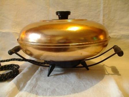 Copper Finish Eames Era Electric Bun Warmer by Silex USA