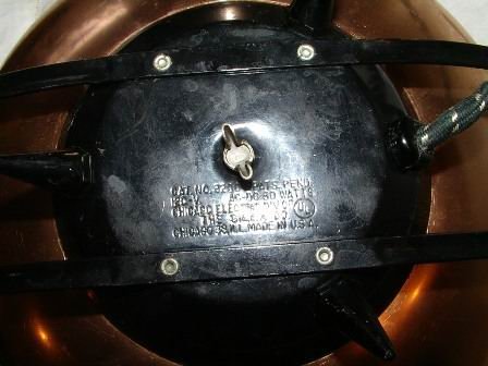 Copper Finish Eames Era Electric Bun Warmer by Silex USA