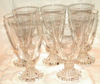 Anchor Hocking Boopie Water Goblets Set of 8