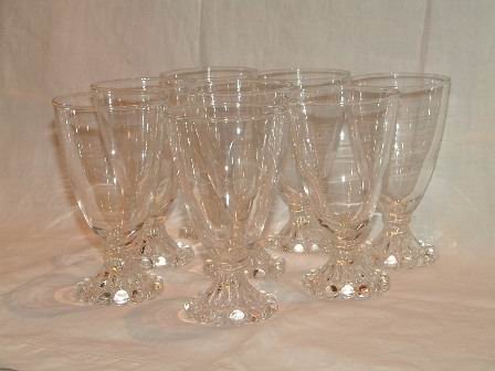 Anchor Hocking Boopie Water Goblets Set of 8