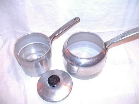 Double Boiler Ward's Best Quality Aluminum