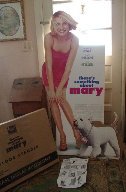 There's Something About Mary Standee Official