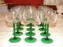 Luminarc Cris D'Arques Wines Emerald 12 Stems