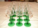 Luminarc Cris D'Arques Rhine Wines Emerald 12 Stems