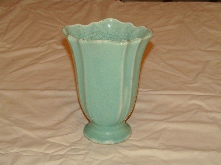 Vase USA Turquoise 7 Inches Tall