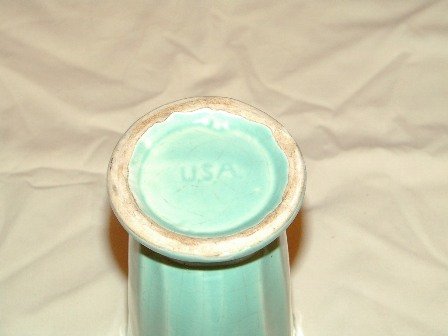 Vase USA Turquoise 7 Inches Tall