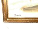 Old Watercolor Still Life Signed Twinkle