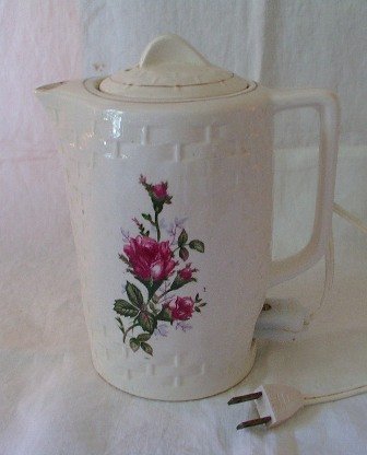 Moss Rose Lobeco Japan Electric Coffee Pot Tea Pot