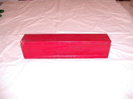 Red Wax Paper Dispenser