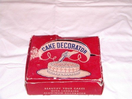 Vintage Cake Decorator Set Made in USA