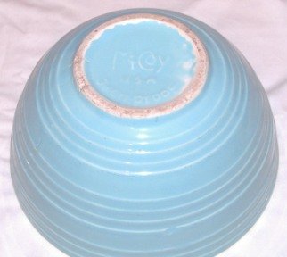 McCoy Oven Proof Bowl Turquoise