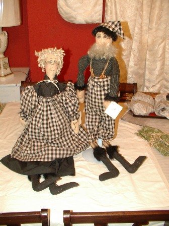 Pair of Dolls by T. Mauzy Charlottesville, VA