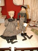 Pair of Dolls by T. Mauzy Charlottesville, VA