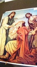 Religious Pictures Vintage Group of 13