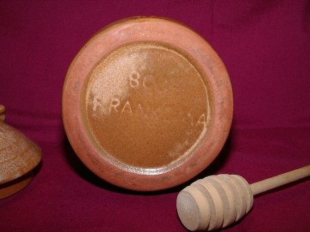 Honey Bee Honey Pot by Frankoma Mayan Aztec