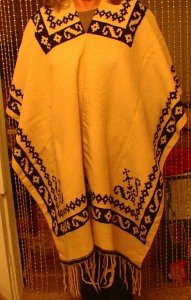 Vintage Wool Poncho
