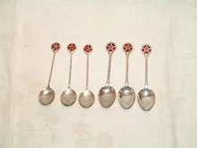 6 Spoons W.A.P.W. Great Britain