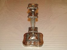 Rogers Silverplate Candle Stick 12 Inches Tall