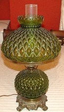 Green Lamp Diamond Quilt Pattern