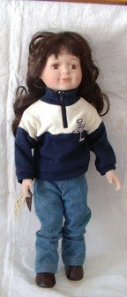 American Eagle Doll Limited Edition Box and Stand