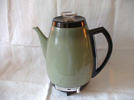 Sunbeam Coffee Pot Avocado Green