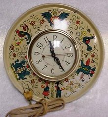 Vintage General Electric Clock Friendship Pattern