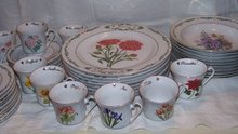 Flowers of the Month Dinnerware Domestications
