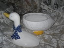 Large Goose Cookie Jar
