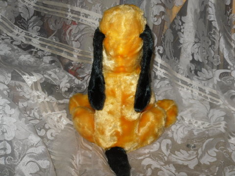 Vintage Walt Disney Productions Pluto Plush Toy