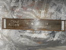 Vintage hand Made Wooden Music Sign
