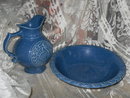 Vintage McCoy Bowl & Pitcher Set