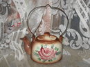 Vintage Teapot Wall Pocket