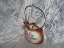 Vintage Teapot Wall Pocket